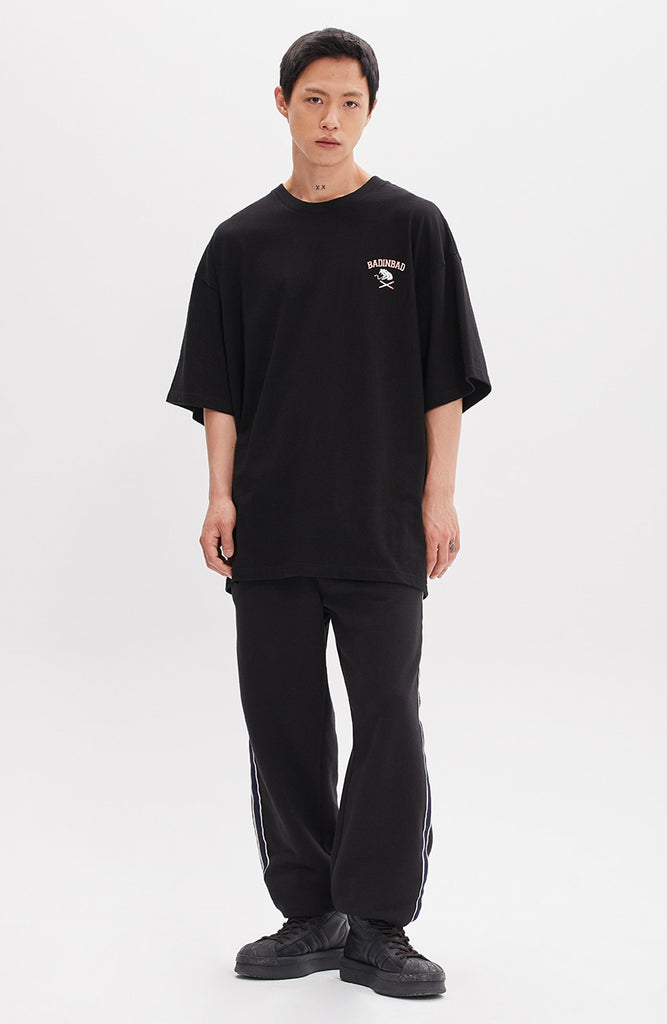 ベドインベド(BADINBAD) PRANK SNAKE LOGO TEE_BLACK