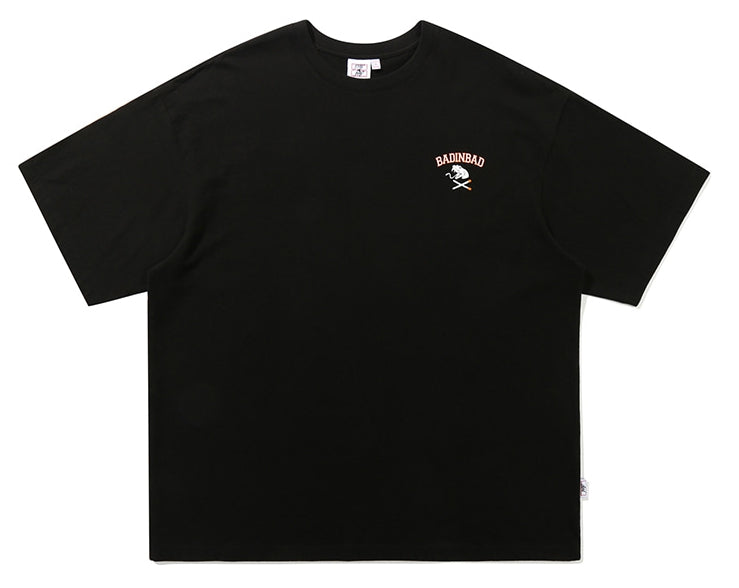 ベドインベド(BADINBAD) PRANK SNAKE LOGO TEE_BLACK