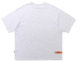 ベドインベド(BADINBAD) NEO LOGO TEE_LIGHT GREY
