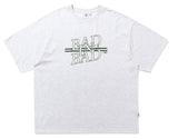 ベドインベド(BADINBAD) NEO LOGO TEE_LIGHT GREY