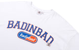 ベドインベド(BADINBAD) ESSENTIAL ARCH LOGO TEE_WHITE