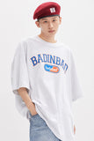 ベドインベド(BADINBAD) ESSENTIAL ARCH LOGO TEE_LIGHT GREY