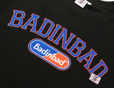 ベドインベド(BADINBAD) ESSENTIAL ARCH LOGO TEE_BLACK