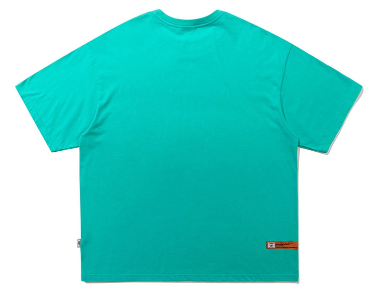ベドインベド(BADINBAD) ESSENTIAL ARCH LOGO TEE_MINT