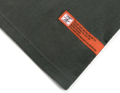 ベドインベド(BADINBAD) DAVID ANGEL TEE_CHARCOAL