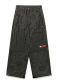 ベドインベド(BADINBAD) PAISLEY POCKET PANTS_BLACK