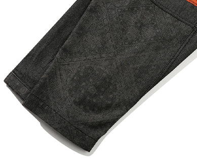 ベドインベド(BADINBAD) PAISLEY POCKET PANTS_BLACK