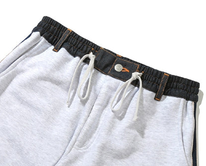 ベドインベド(BADINBAD) SIDE LINE PANTS_LIGHT GREY