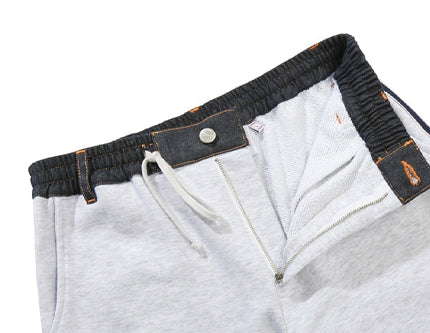 ベドインベド(BADINBAD) SIDE LINE PANTS_LIGHT GREY