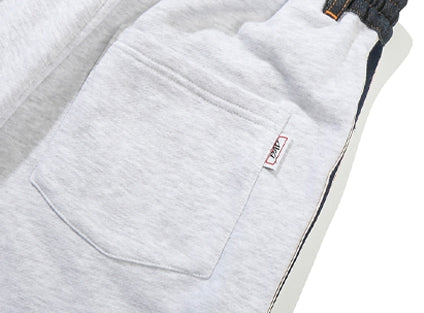ベドインベド(BADINBAD) SIDE LINE PANTS_LIGHT GREY