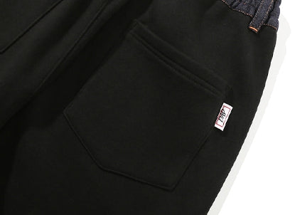 ベドインベド(BADINBAD) SIDE LINE PANTS_BLACK