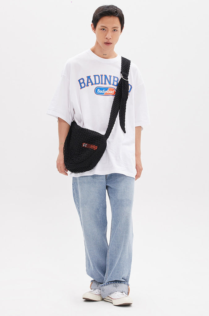 ベドインベド(BADINBAD) NET UTILITY CROSS BAG_BLACK