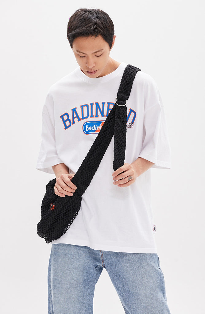 ベドインベド(BADINBAD) NET UTILITY CROSS BAG_BLACK