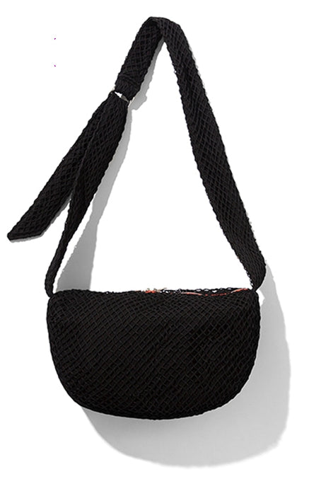 ベドインベド(BADINBAD) NET UTILITY CROSS BAG_BLACK