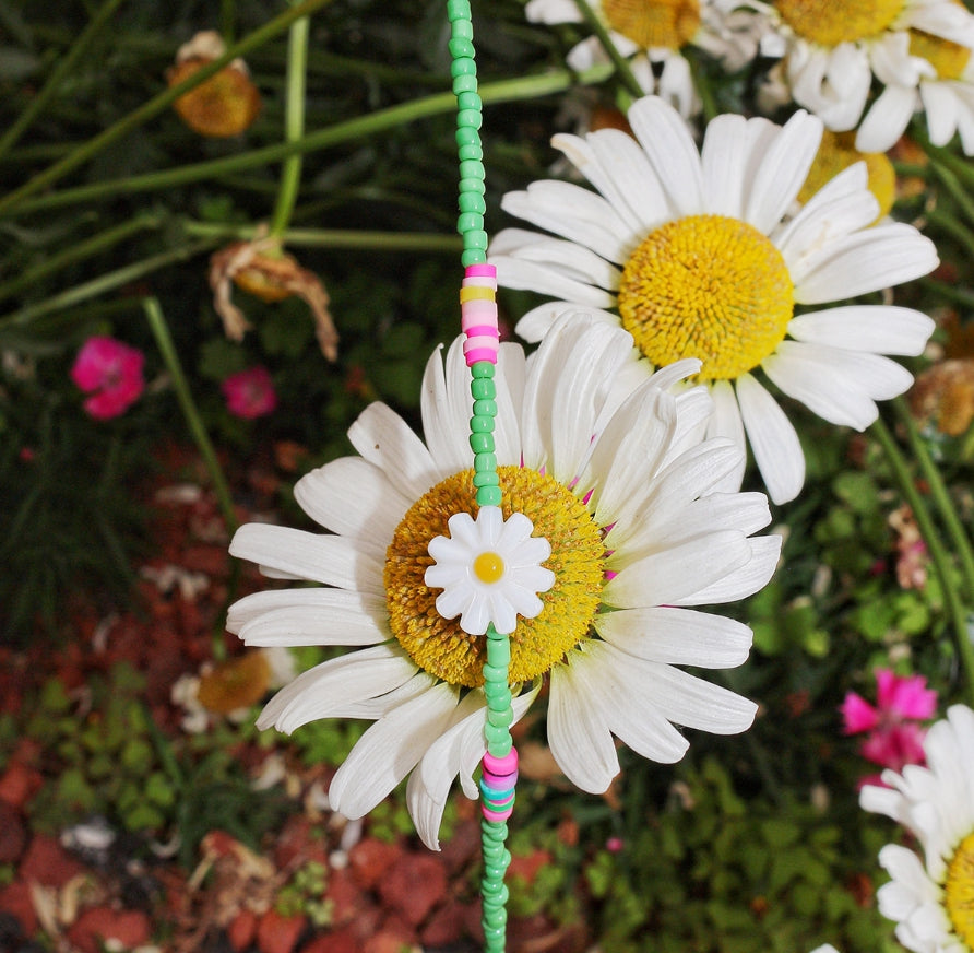 BLACKPURPLE (ブラックパープル) Noted flower Bracelet