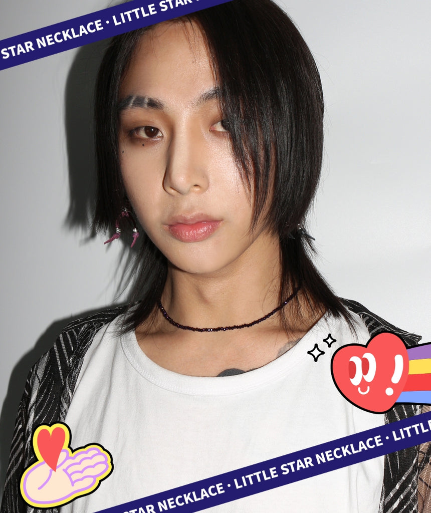 BLACKPURPLE (ブラックパープル) Little Star Necklace
