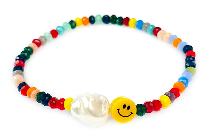 BLACKPURPLE (ブラックパープル) Smile Rainbow Pop Bracelet