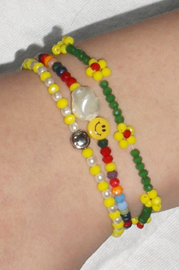 BLACKPURPLE (ブラックパープル) Smile Rainbow Pop Bracelet