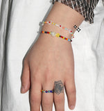 BLACKPURPLE (ブラックパープル) RIRI Flower Bracelet