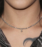 BLACKPURPLE (ブラックパープル) Silver Ball Pendant Necklace