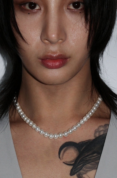 BLACKPURPLE (ブラックパープル) blair pearl necklace