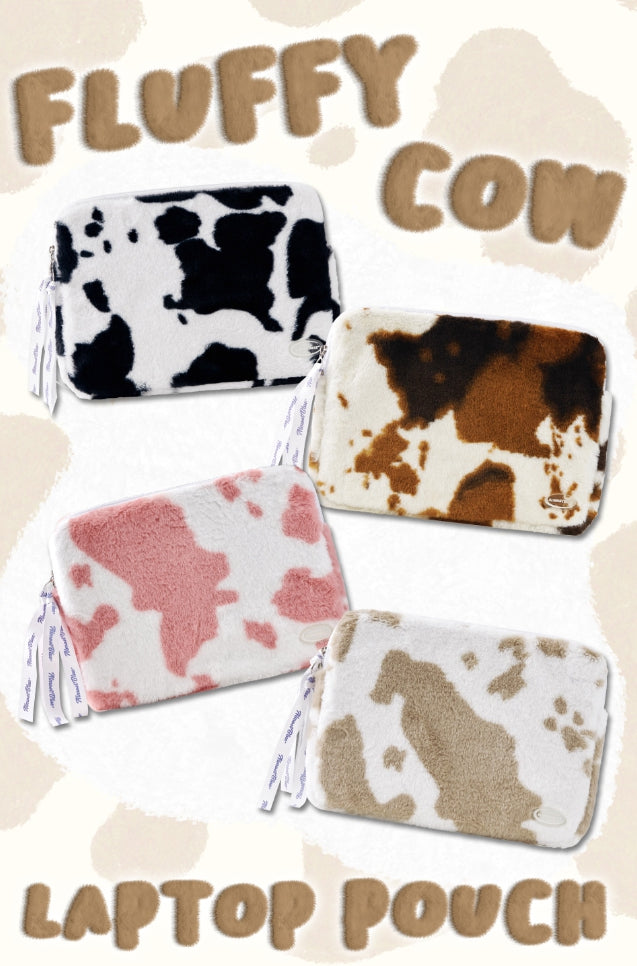 オルモストブルー(Almost Blue) FLUFFY COW LAPTOP POUCH