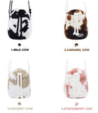 オルモストブルー(Almost Blue) FLUFFY COW CROSS BAG