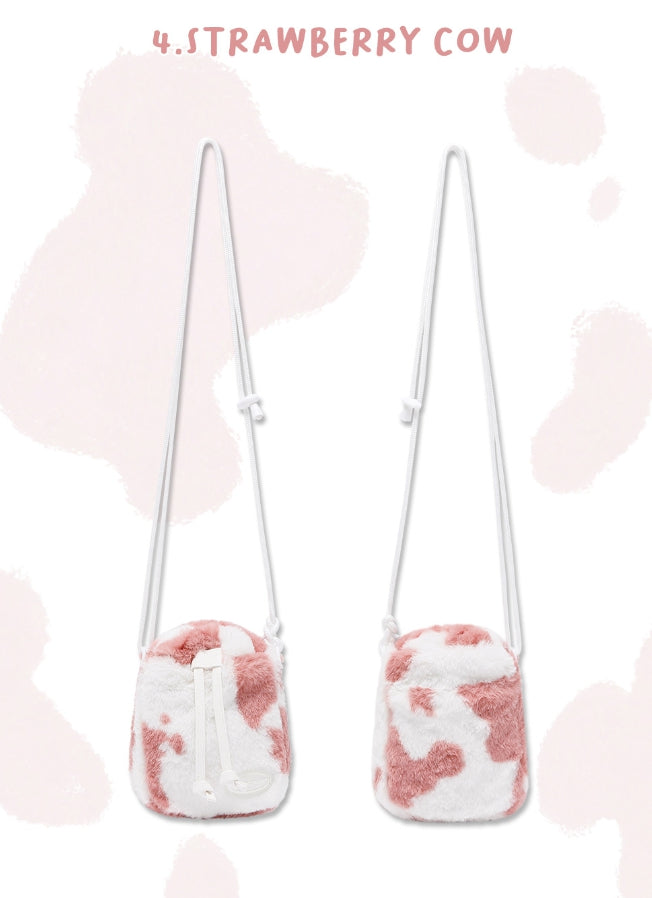 オルモストブルー(Almost Blue) FLUFFY COW CROSS BAG