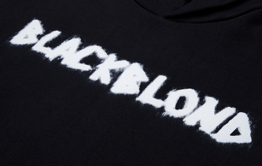 ブラックブロンド(BLACKBLOND) BBD Graffiti Logo Hoodie (Black)