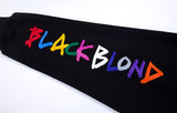 ブラックブロンド(BLACKBLOND) BBD Rainbow Graffiti Logo Number Hoodie (Black)