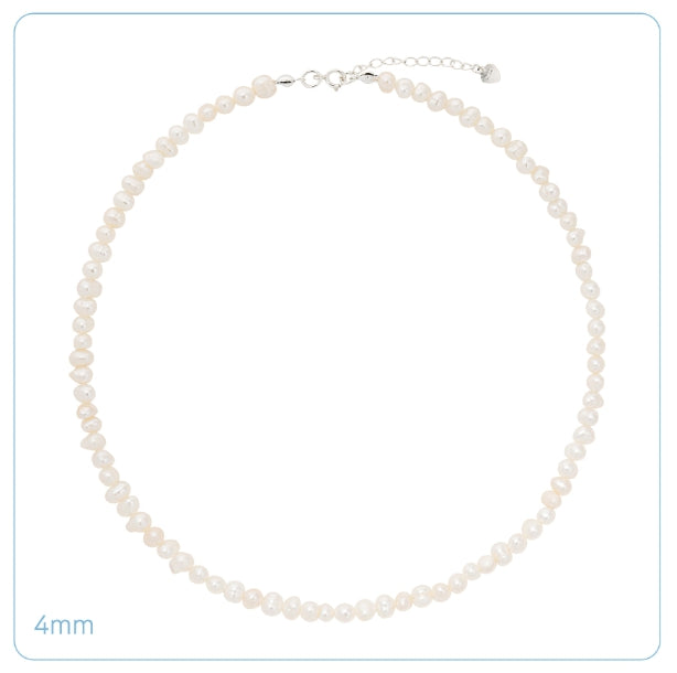オルモストブルー(Almost Blue) NATURAL PEARL NECKLACE