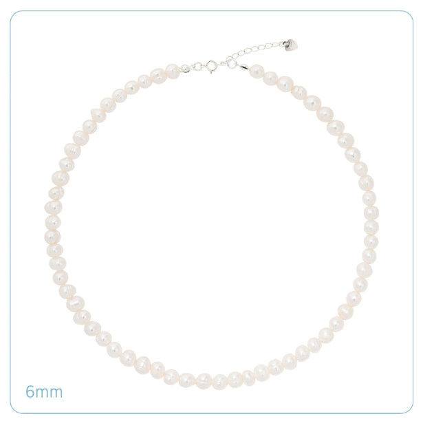 オルモストブルー(Almost Blue) NATURAL PEARL NECKLACE