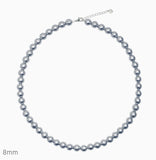 オルモストブルー(Almost Blue) GRAY COTTON PEARL NECKLACE