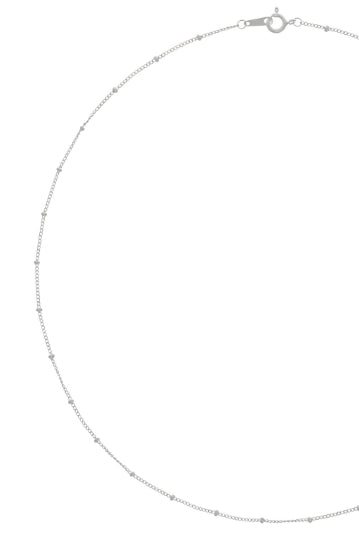 オルモストブルー(Almost Blue) 92.5 SILVER THREAD NECKLACE