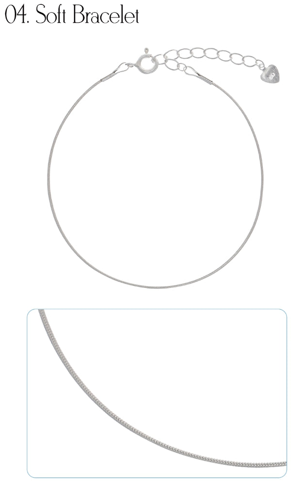 オルモストブルー(Almost Blue) 92.5 SILVER THREAD BRACELET