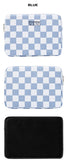 オルモストブルー(Almost Blue) CHECKERBOARD LAPTOP POUCH