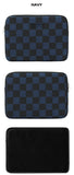 オルモストブルー(Almost Blue) CHECKERBOARD LAPTOP POUCH