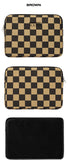 オルモストブルー(Almost Blue) CHECKERBOARD LAPTOP POUCH