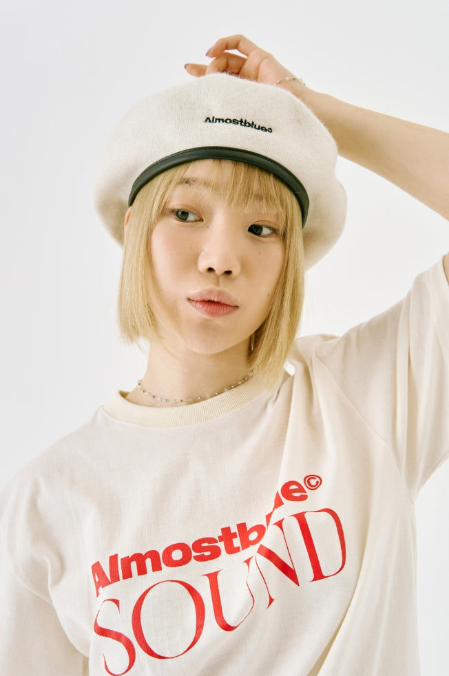 オルモストブルー(Almost Blue) ALMOSTBLUE LOGO BERET