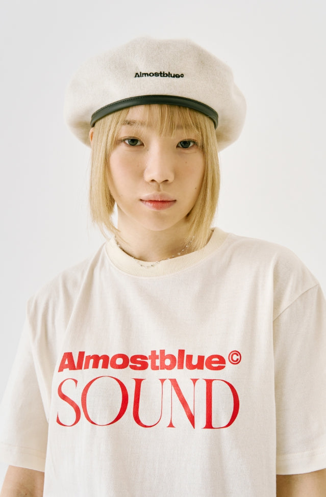 オルモストブルー(Almost Blue) ALMOSTBLUE LOGO BERET