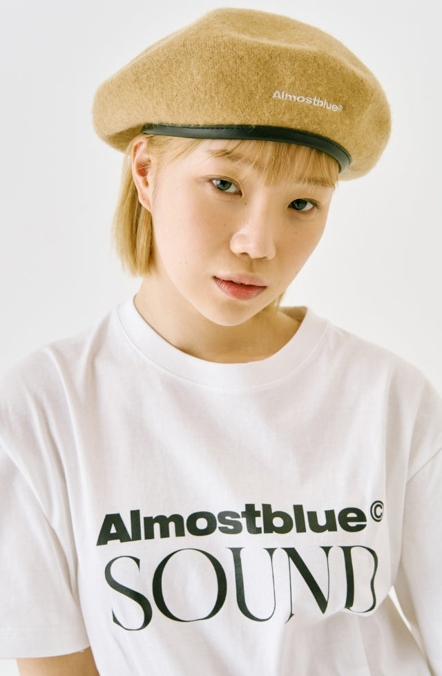 オルモストブルー(Almost Blue) ALMOSTBLUE LOGO BERET