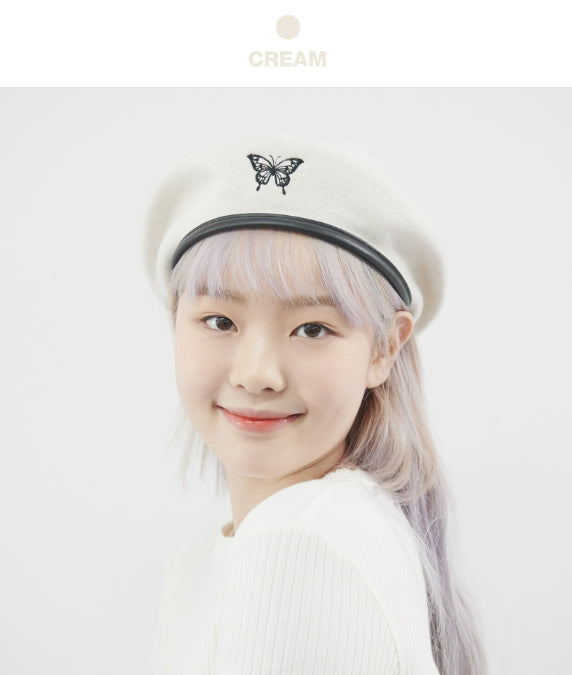オルモストブルー(Almost Blue) BUTTERFLY BERET