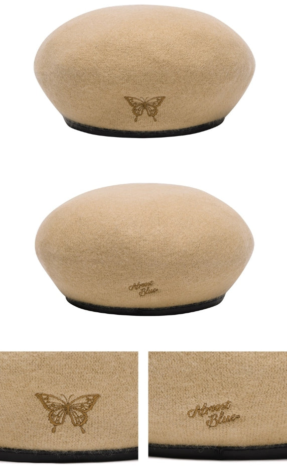 オルモストブルー(Almost Blue) BUTTERFLY BERET