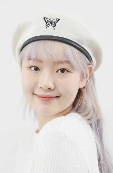 オルモストブルー(Almost Blue) BUTTERFLY BERET