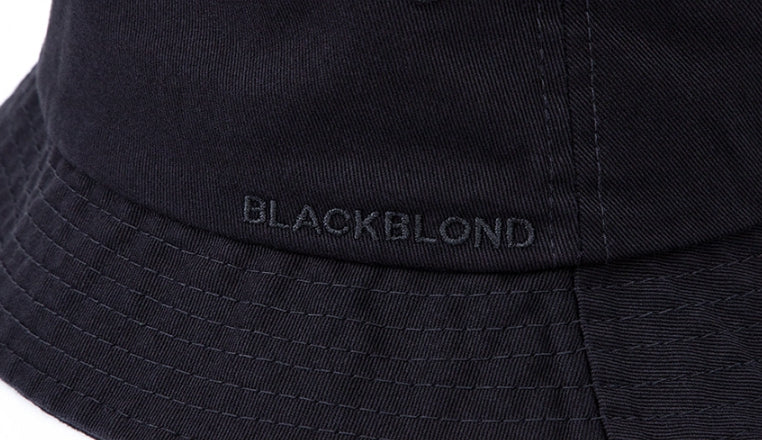 ブラックブロンド(BLACKBLOND) BBD Border Graffiti Logo Bucket Hat (Black)