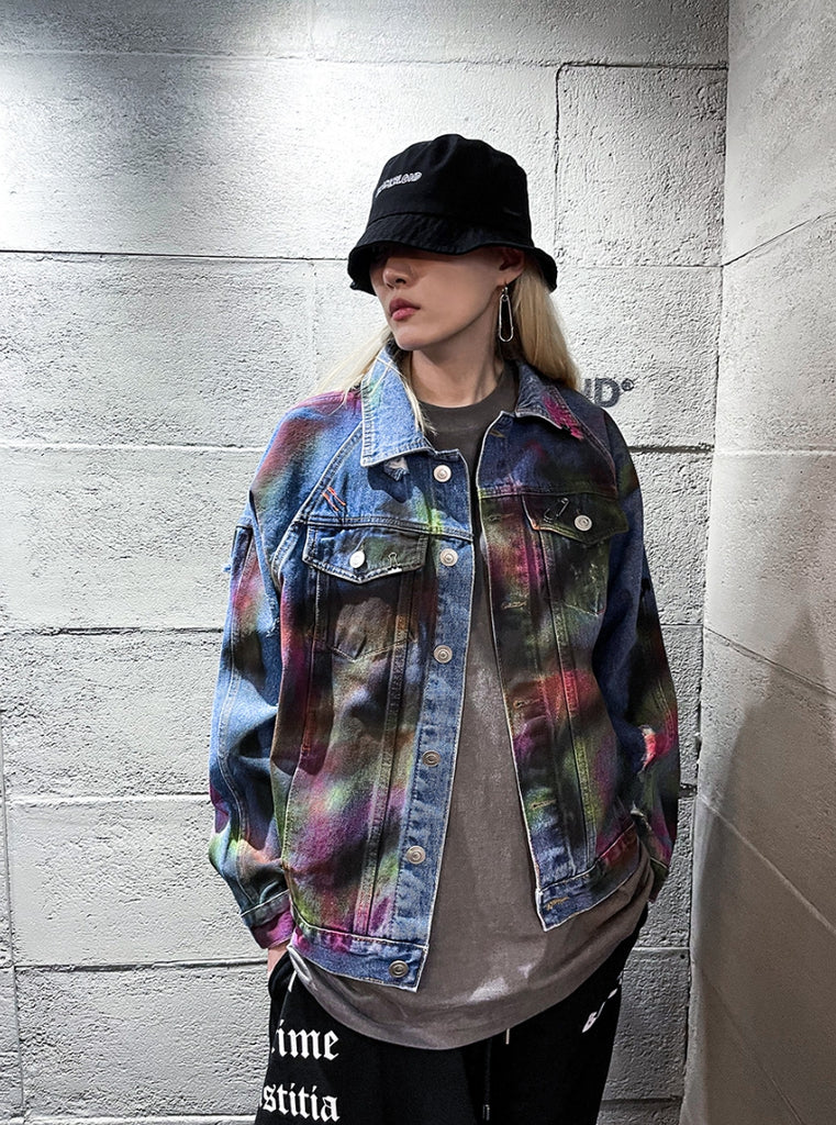 ブラックブロンド(BLACKBLOND) BBD Border Graffiti Logo Bucket Hat (Black)