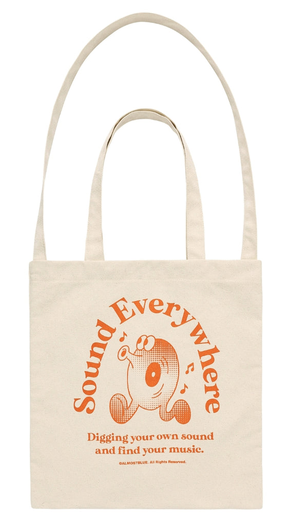 オルモストブルー(Almost Blue) SOUND GRAPHIC 2WAY ECO BAG