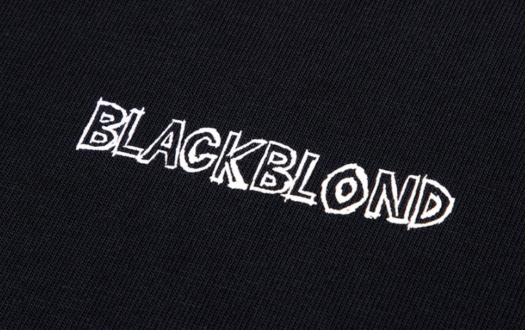ブラックブロンド(BLACKBLOND) BBD Border Graffiti Logo T-Shirt (Black)