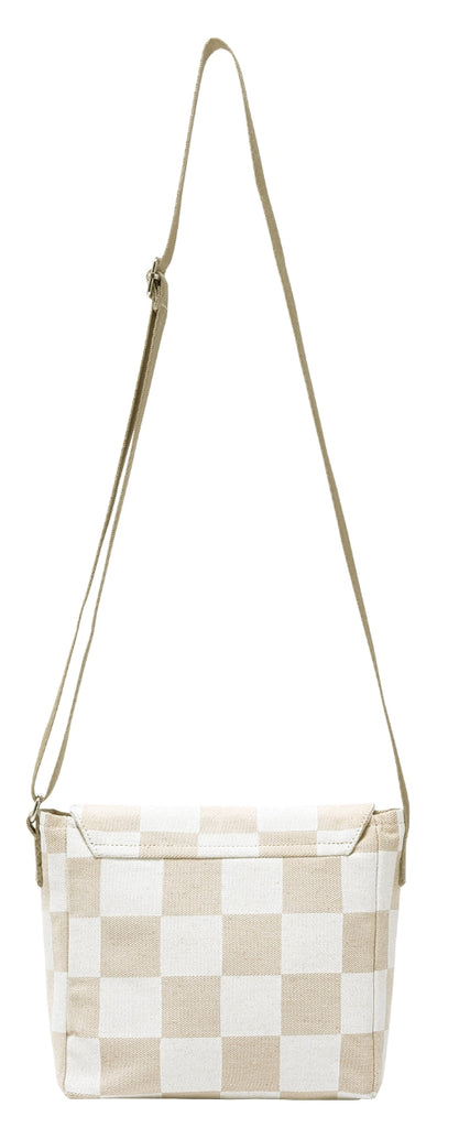 オルモストブルー(Almost Blue) CHECKERBOARD MINI CROSS BAG