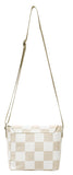 オルモストブルー(Almost Blue) CHECKERBOARD MINI CROSS BAG